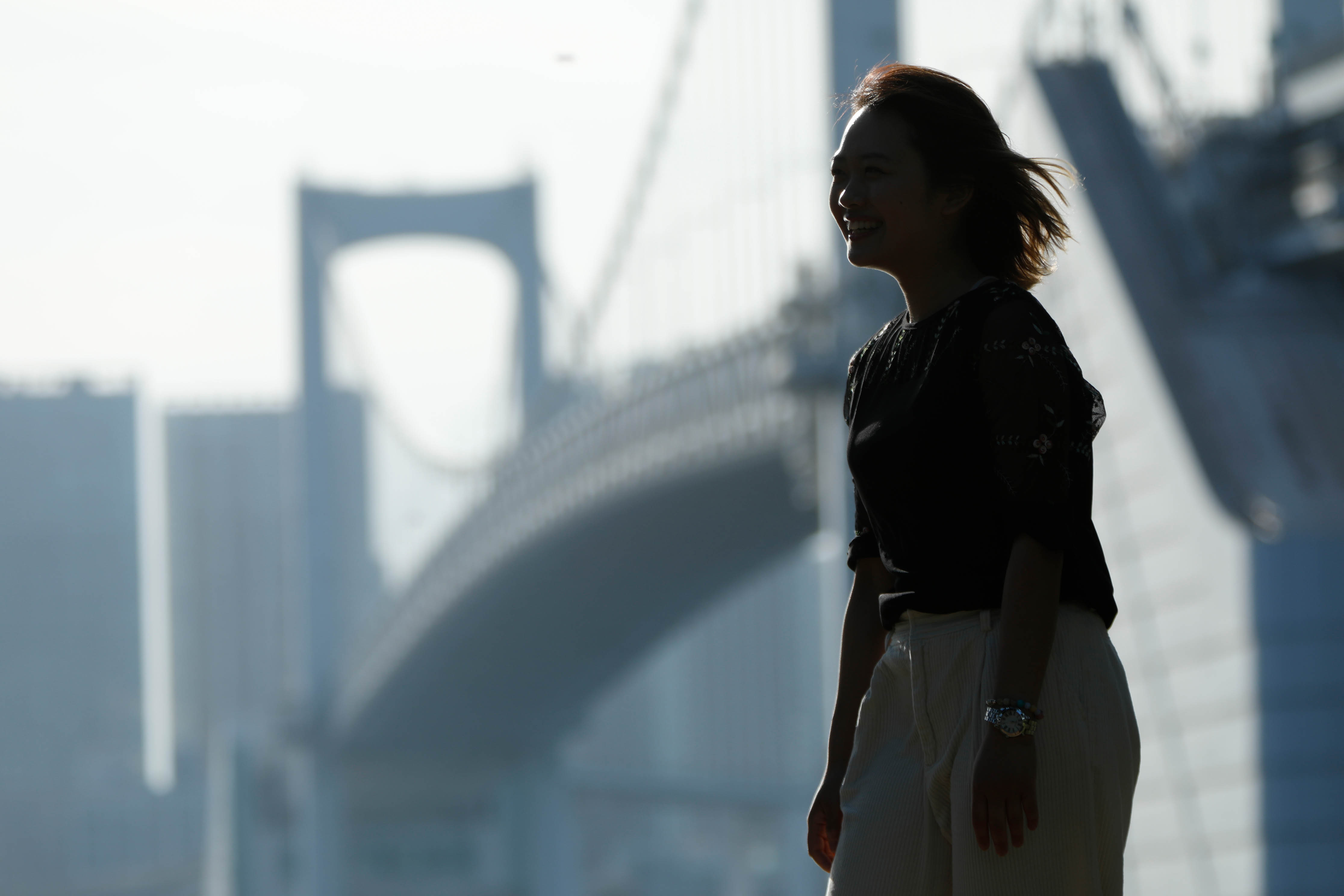 大人女子ポートレート　ロケフォト　さわやか