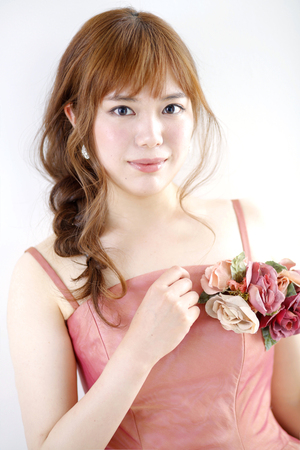 女性音楽家のプロフィール写真撮影