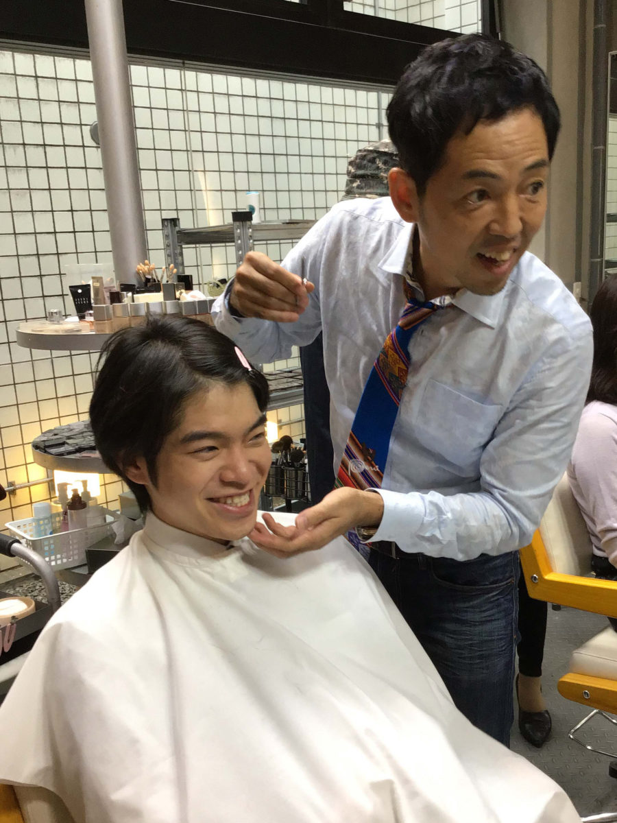 選挙用ポスタープロフィール写真～光と影のコントラストが決め手