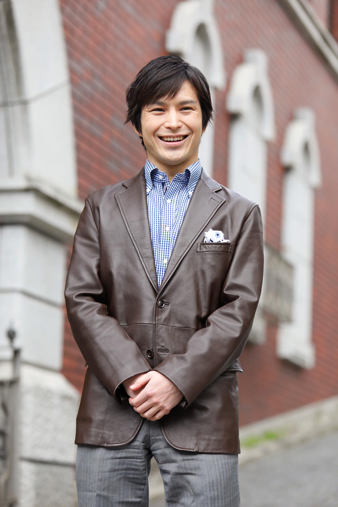 プロフィール写真　男性