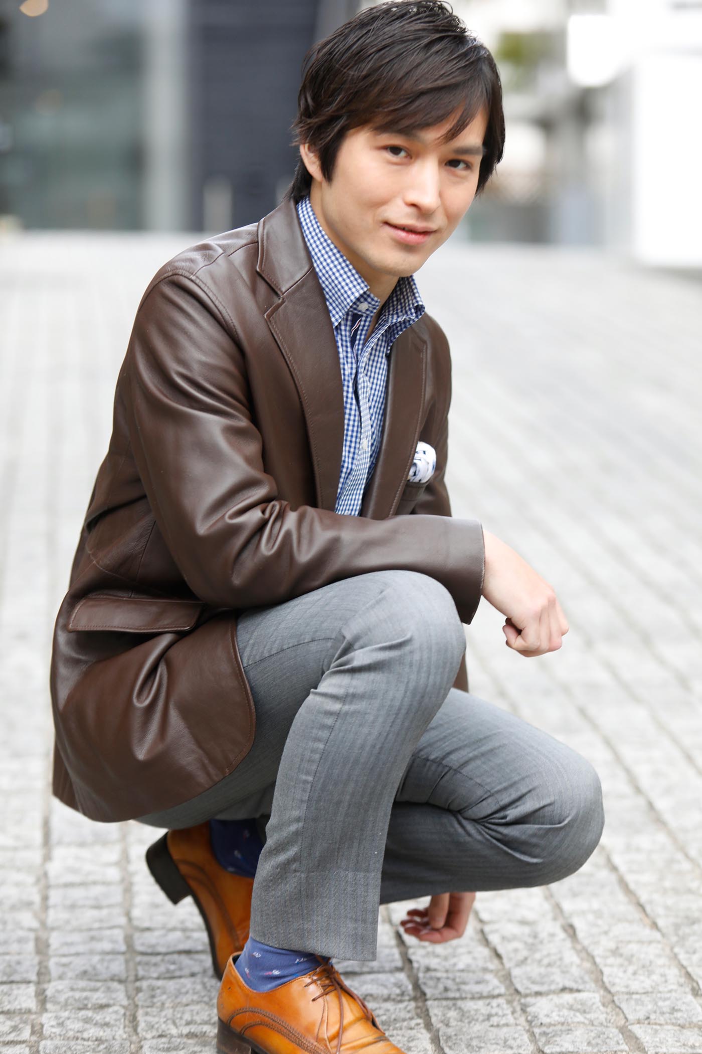 プロフィール写真　男性