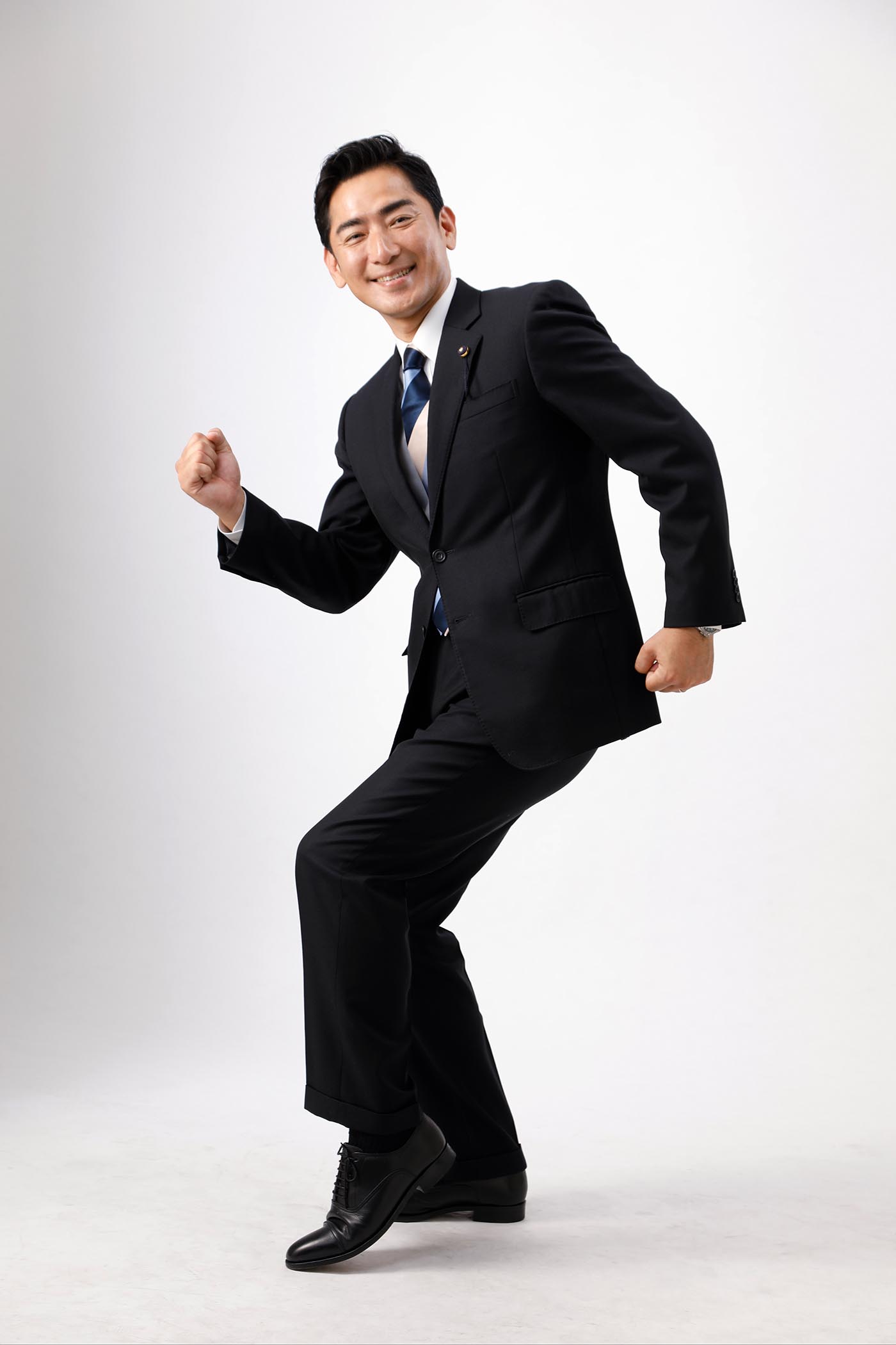 政治家プロフィール写真　選挙ポスター用撮影