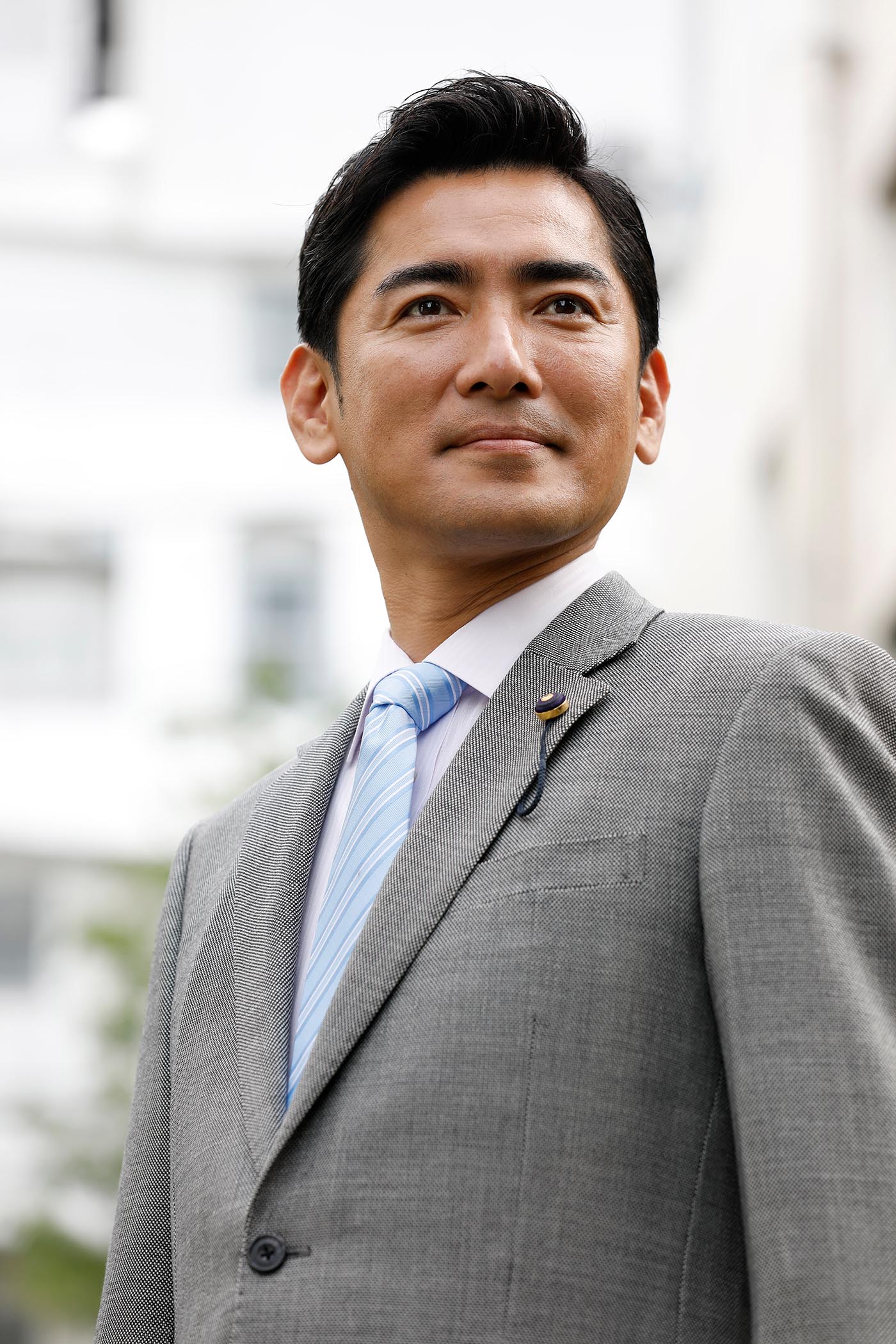 政治家プロフィール写真　選挙ポスター用撮影