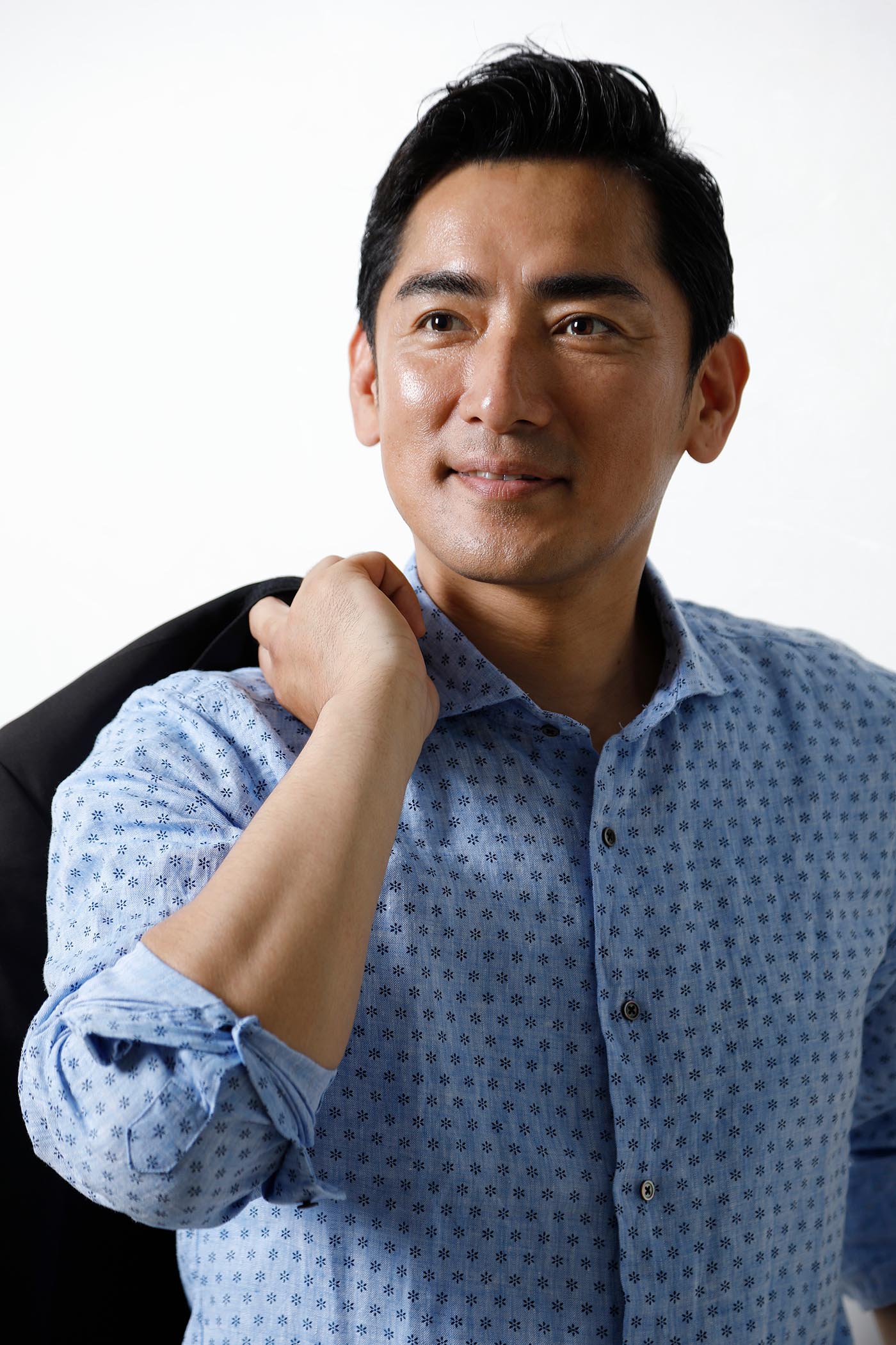 政治家プロフィール写真　選挙ポスター用撮影