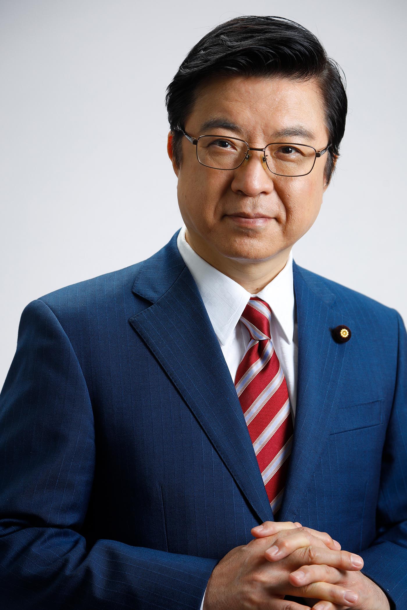 政治家プロフィール写真　選挙ポスター用撮影