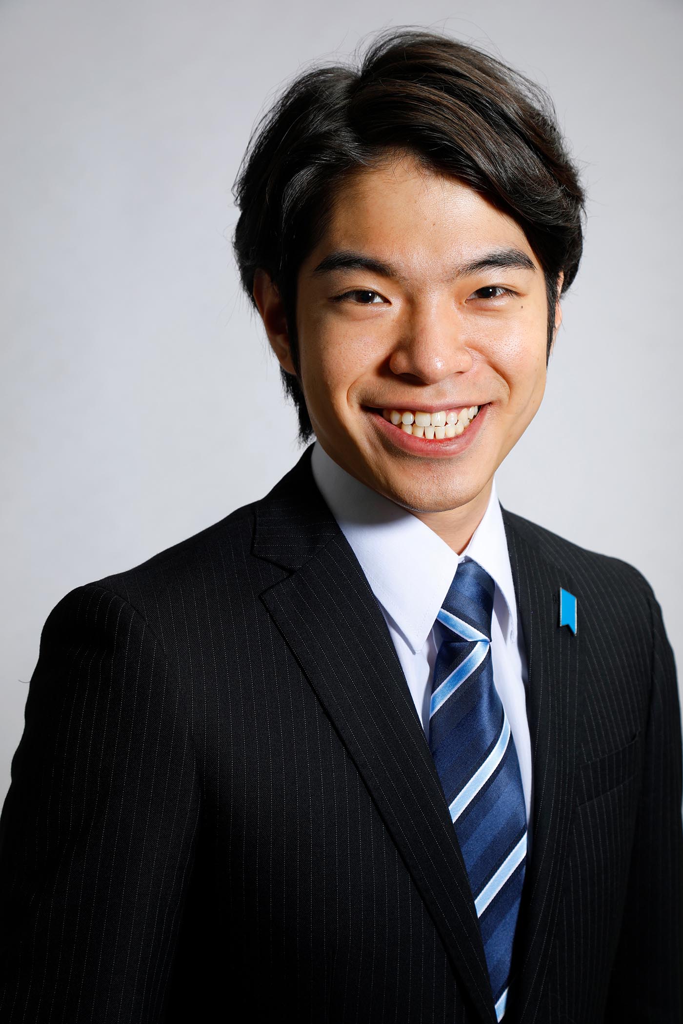 政治家プロフィール写真　選挙ポスター用撮影