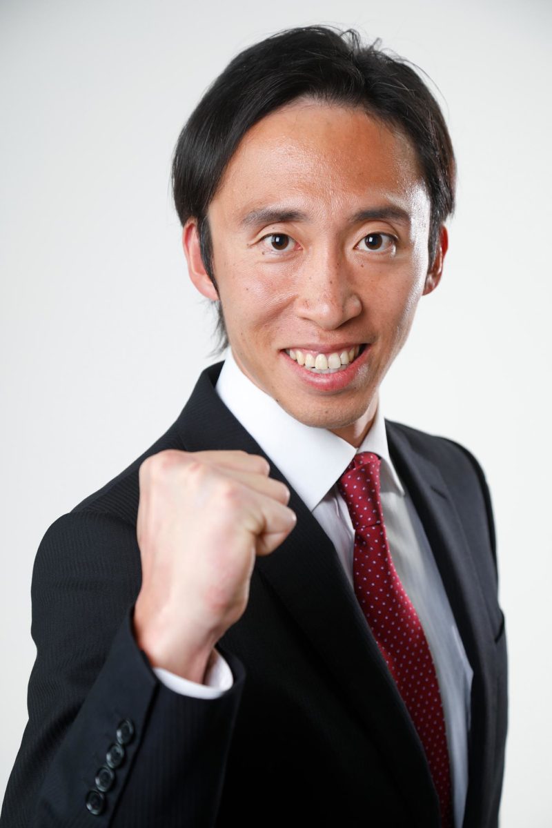 政治家プロフィール写真　選挙ポスター用撮影