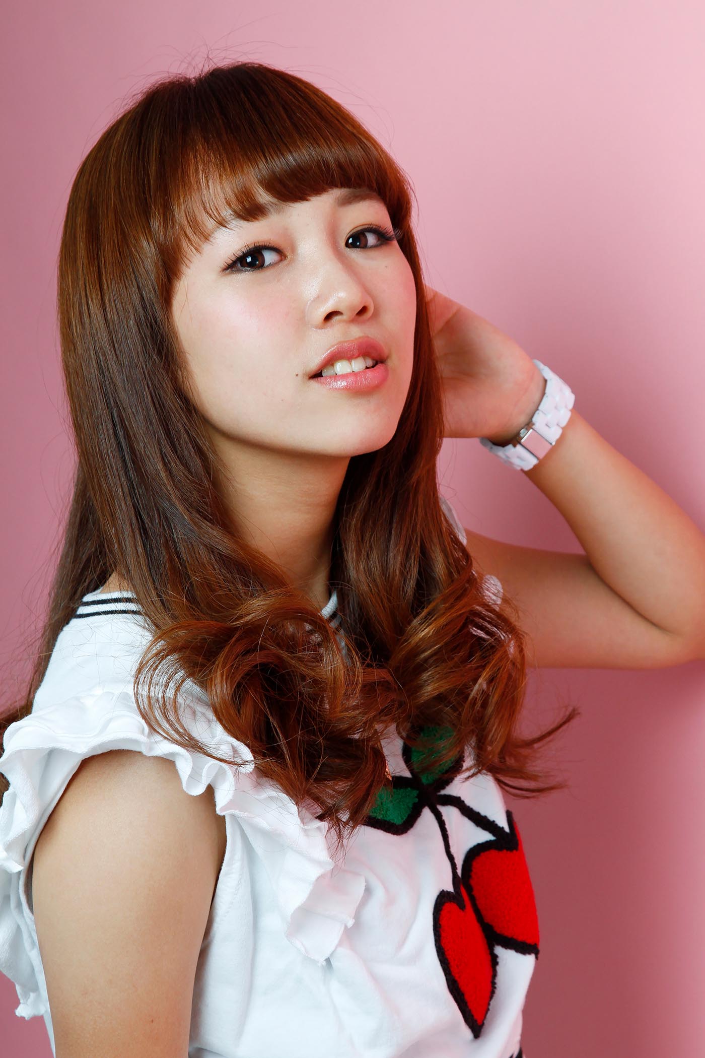 メイクで変身体験　変身写真　プロフィール撮影 記念日撮影　花キャン