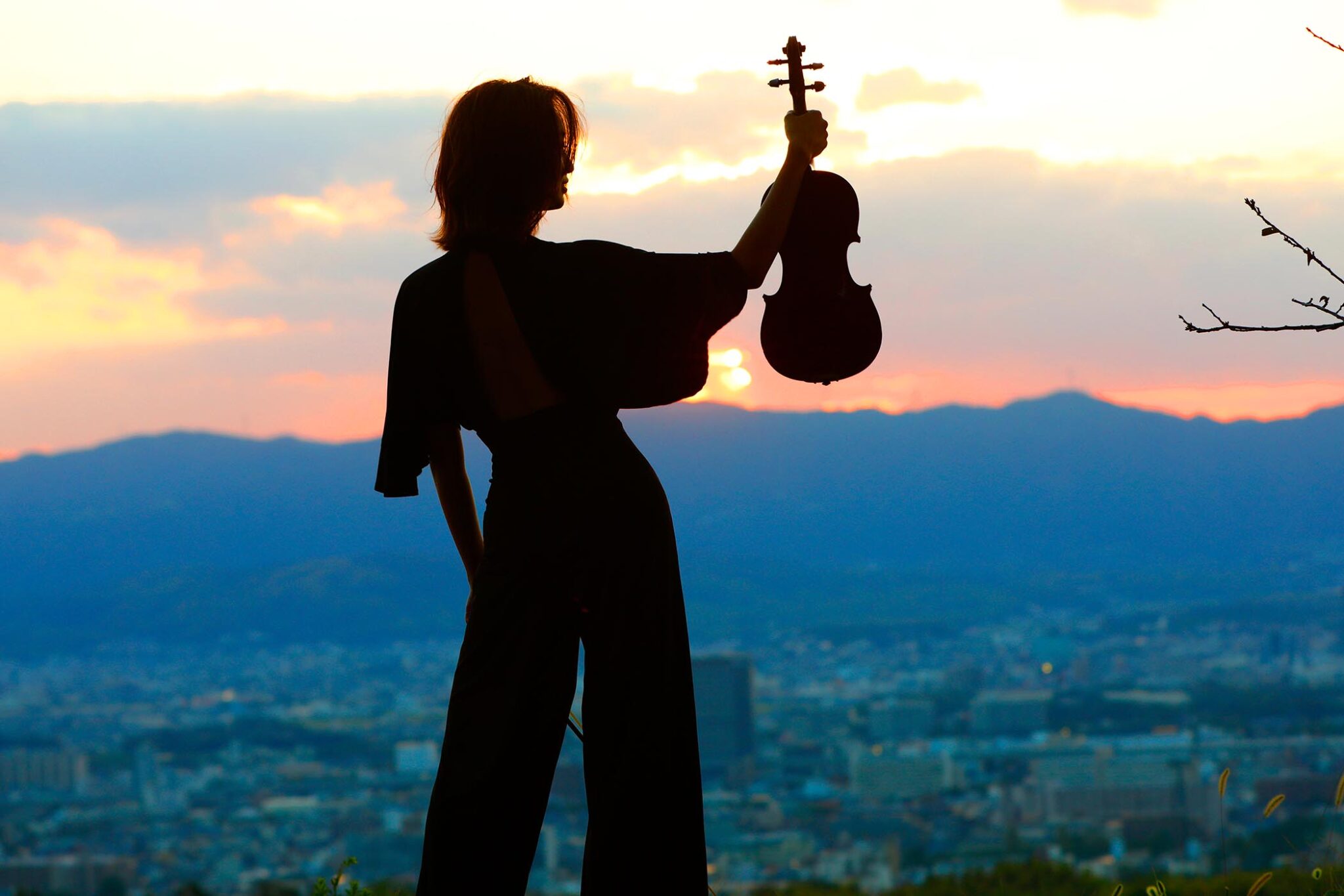 音楽家プロフィール写真　バイオリニスト