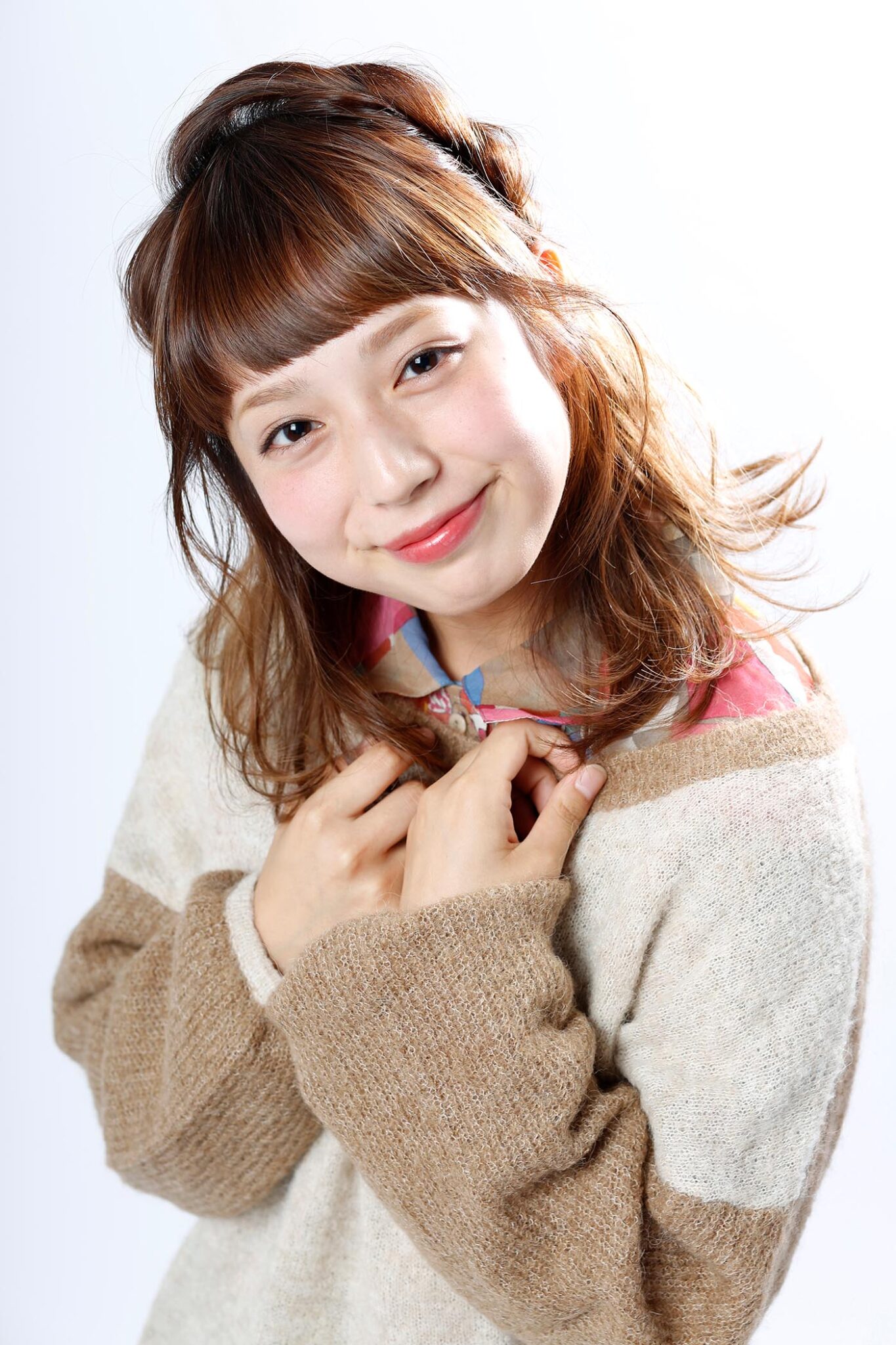 メイクで変身体験　変身写真　プロフィール撮影 記念日撮影　花キャン