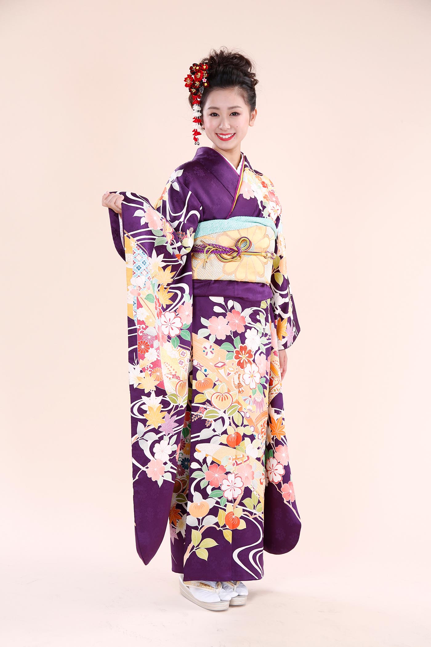 成人式や卒業式の記念撮影　前撮り撮影