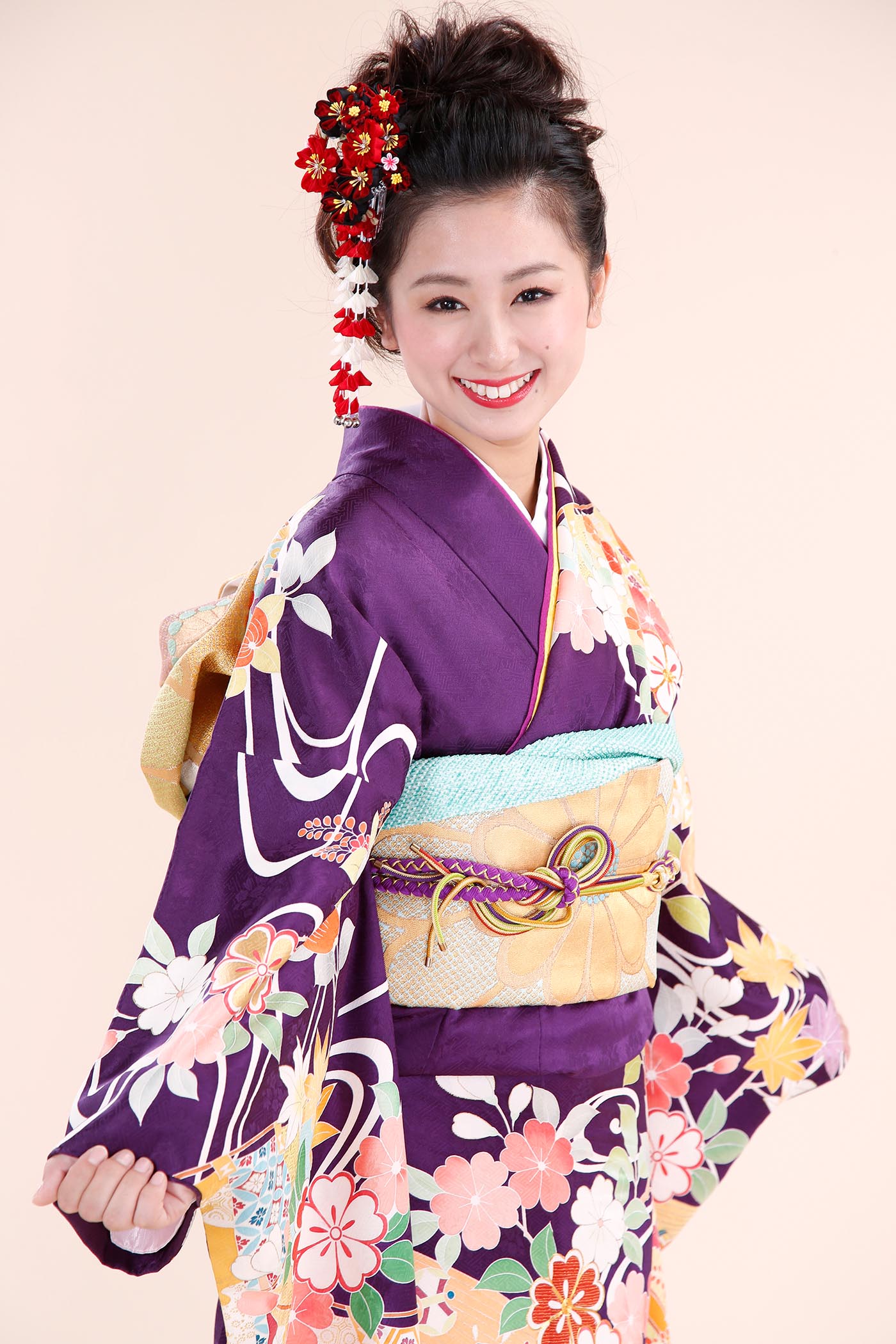 成人式や卒業式の記念撮影　前撮り撮影