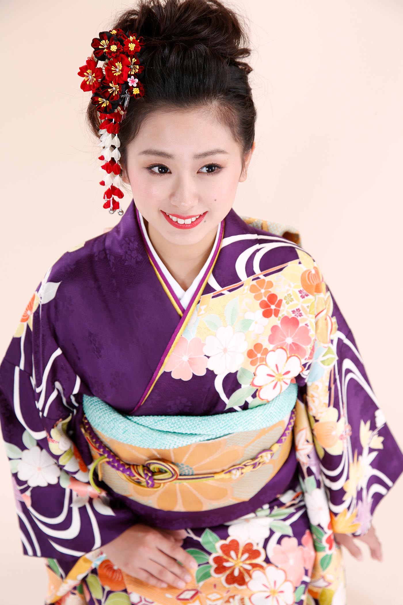 成人式や卒業式の記念撮影　前撮り撮影