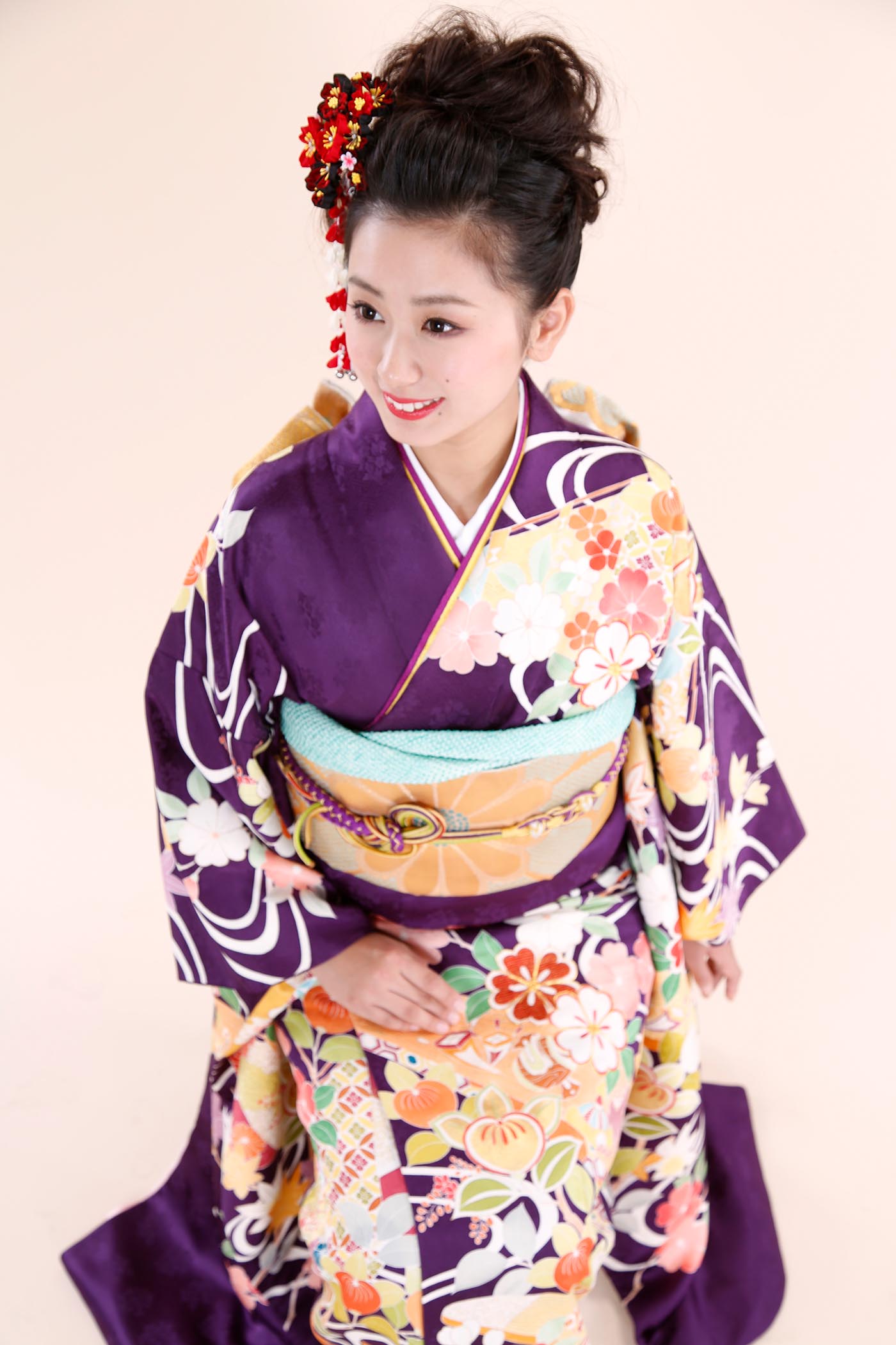 成人式や卒業式の記念撮影　前撮り撮影