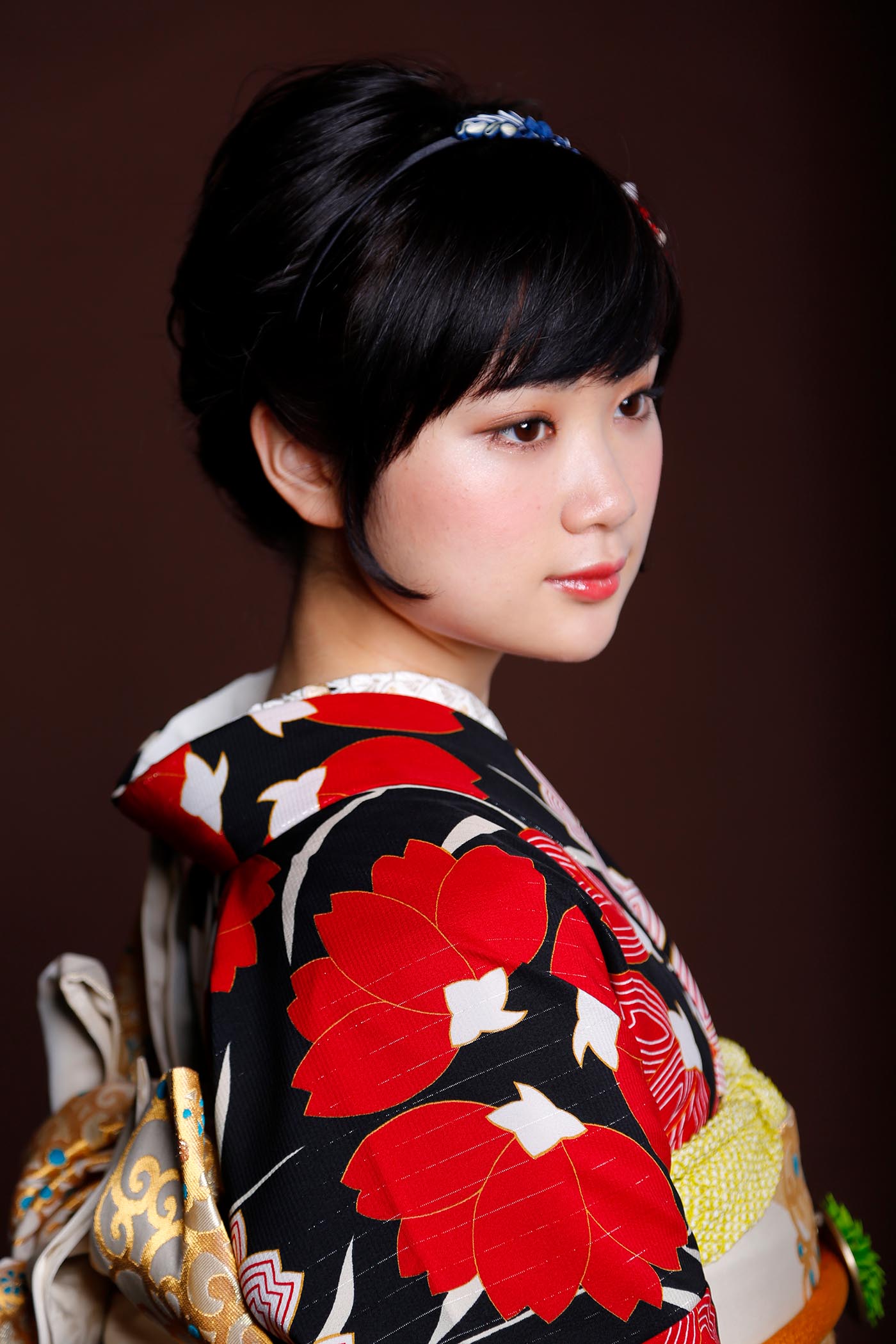 成人式や卒業式の記念撮影　前撮り撮影