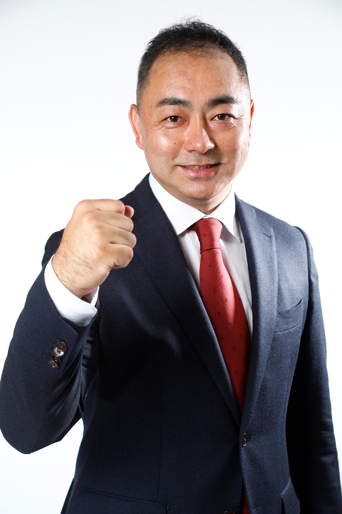 政治家プロフィール写真　選挙ポスター用撮影